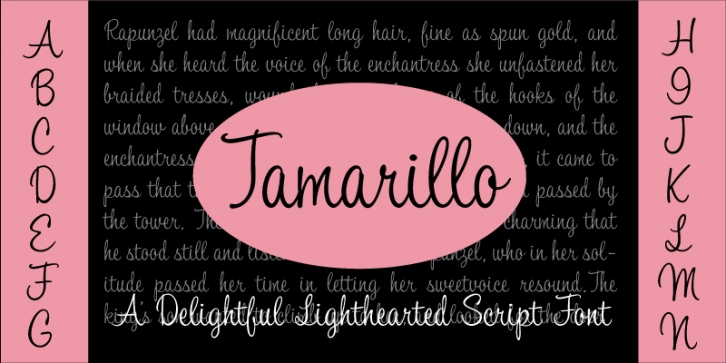 Tamarillo JF Font Download