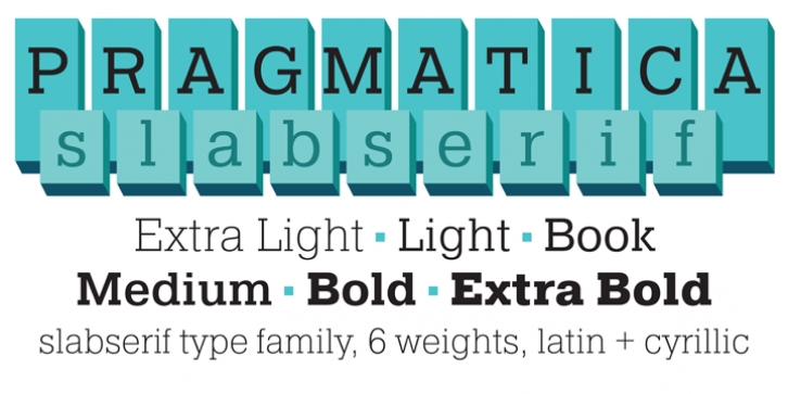 Pragmatica Slabserif Font Download