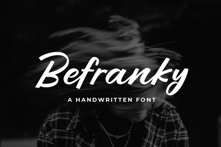 Befranky Handwritten Font Download