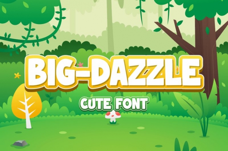 BIG DAZZLE Font Download