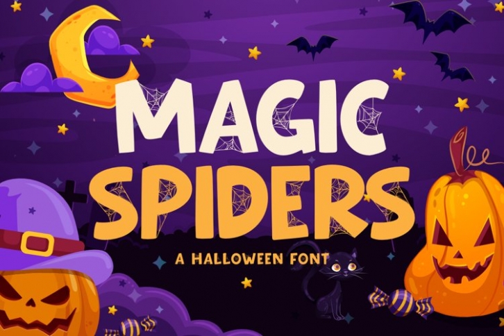Magic Spiders Font Download
