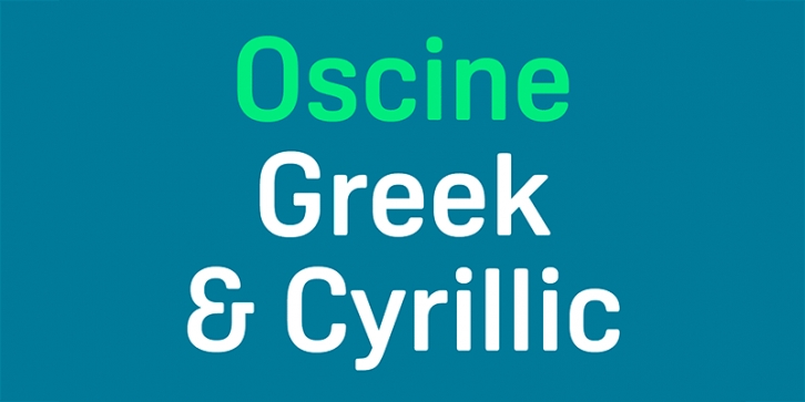 Oscine Font Download