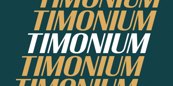 Timonium Font Download