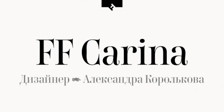 FF Carina Font Download