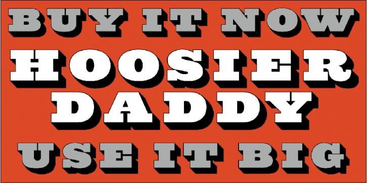Hoosier Daddy Font Download