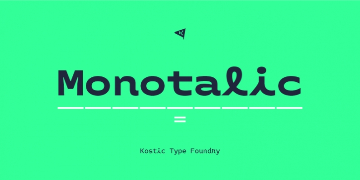 Monotalic Font Download