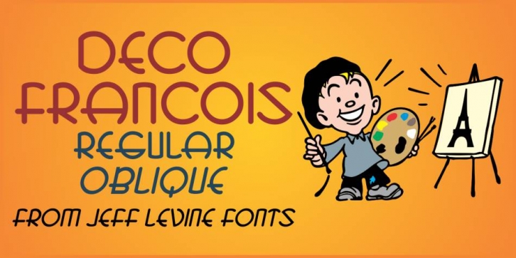 Deco Francois JNL Font Download