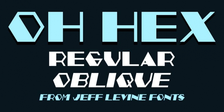 Oh Hex JNL Font Download