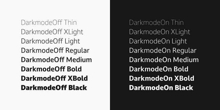 Darkmode On Font Download