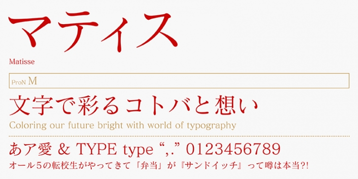 FOT-Matisse ProN Font Download