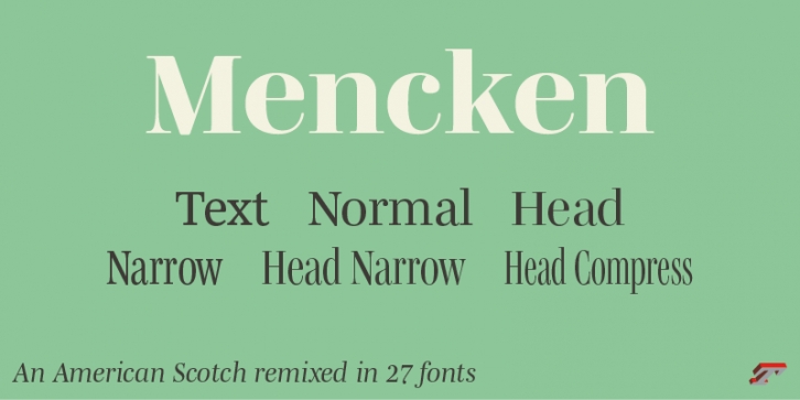Mencken Font Download