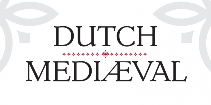Dutch Mediaeval Font Download