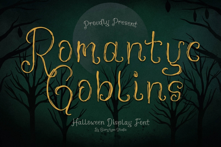 Romantyc Goblins Font Download