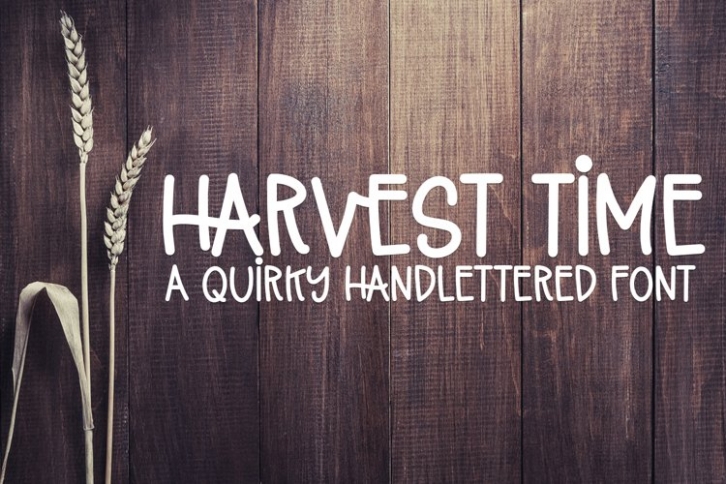 Harvest Time Font Download