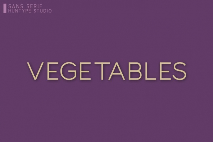 Vegetables Font Download