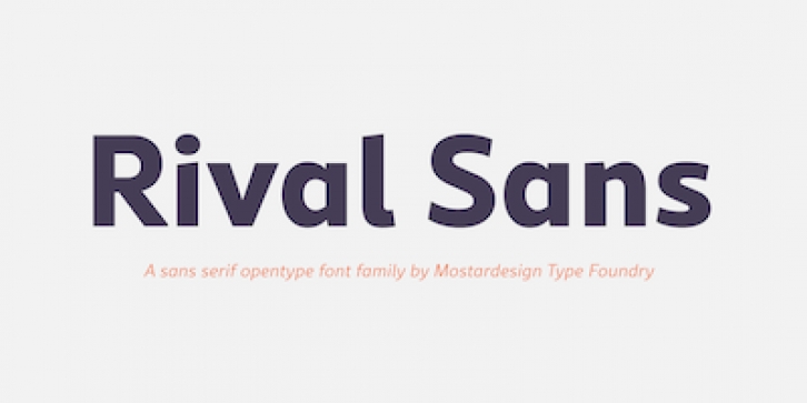 Rival Sans Font Download