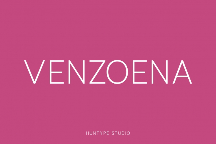 Venzoena Font Download