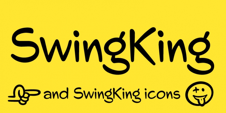 Swing King Icons Font Download