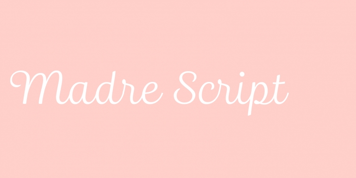 Madre Script Font Download