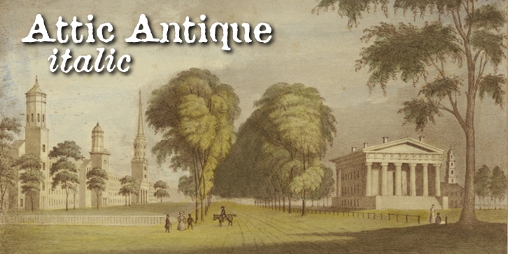 Attic Antique Font Download