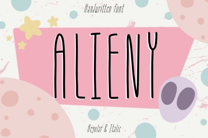 Alieny Font Download