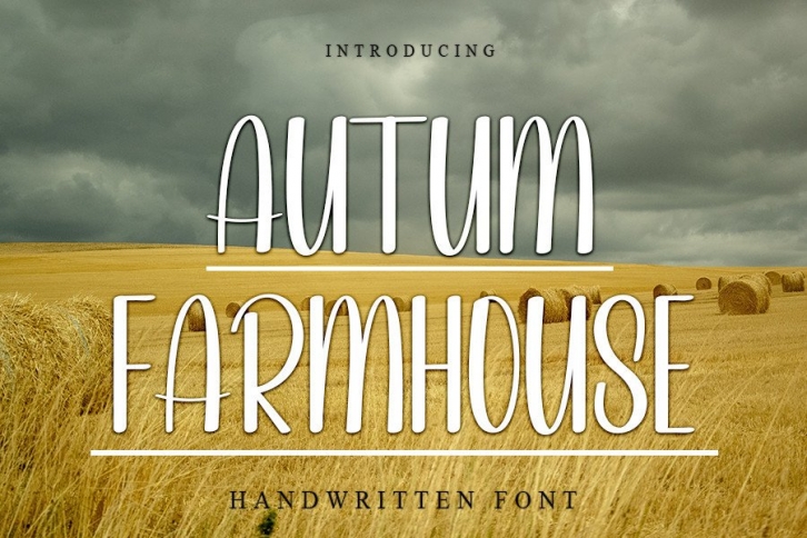 Autumn Farmhouse Font Download