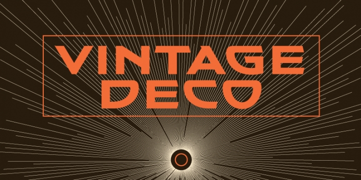 Vintage Deco Font Download