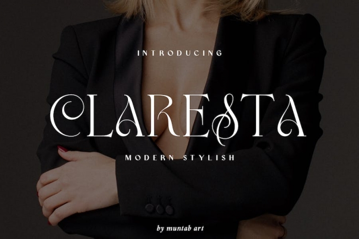 Claresta | Modern Stylish Font Download