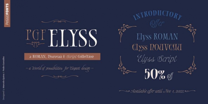 PGF Elyss Font Download