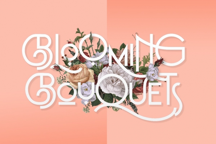 Blooming Bouquets Font Download