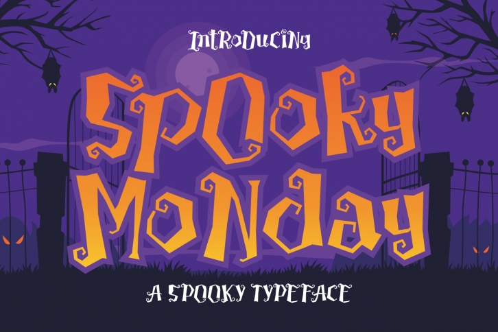 Spooky Monday Font Download