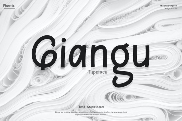 Giangu Typeface Font Download