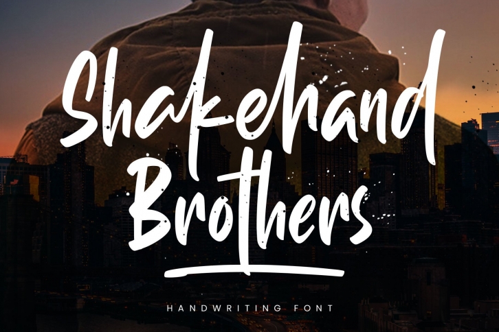Shakehand Brothers Font Download