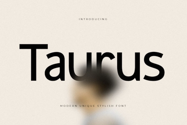 Taurus - Modern Unique Stylish Font Font Download