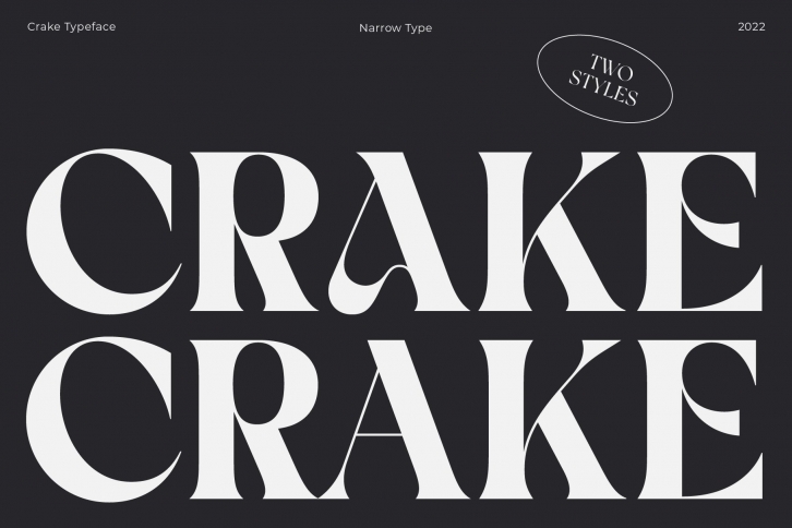 Crake Typeface Font Download