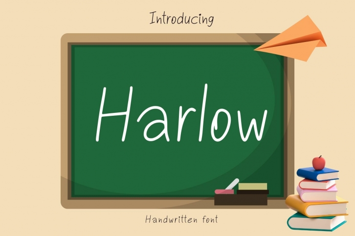 Harlow is a cute and handwritten Font Download