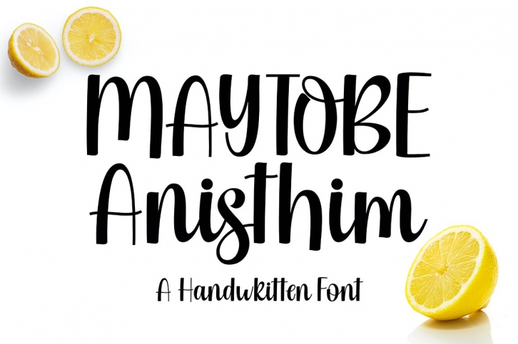 Maytobe Anisthin Font Download