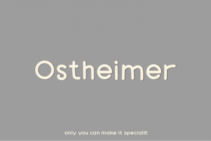 Ostheimer Font Download