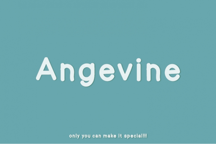 Angevine Font Download