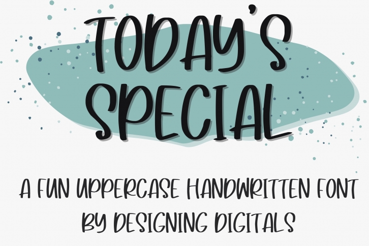Todays Special Font Download