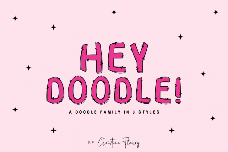 Hey Doodle Family Font Download