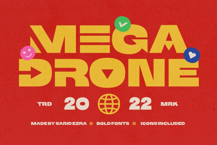 Mega Drone Font Download