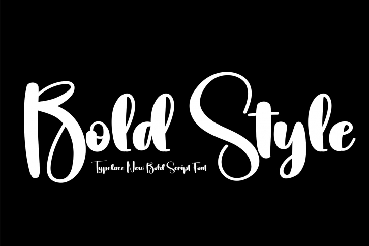 Bold Style Font Download