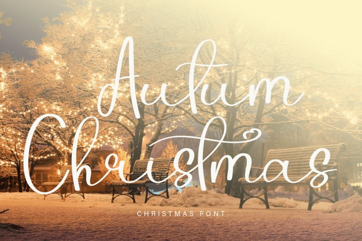 Autum Christmas Font Download