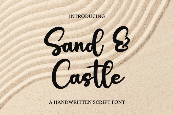 Sand  Castle Font Download