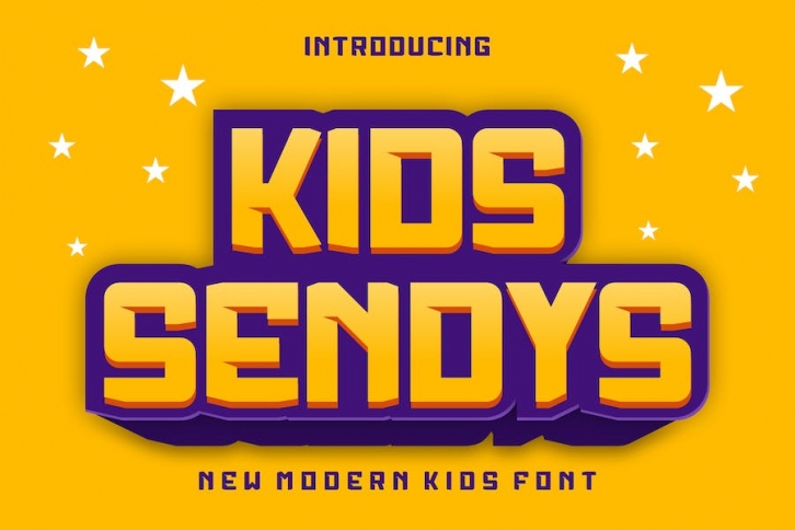 Kids Sendys Font Font Download