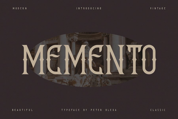 Memento Vintage Serif Font Download