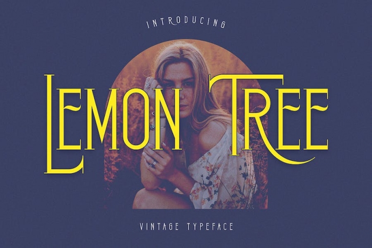 Lemon Tree Vintage Condensed Serif Font Download
