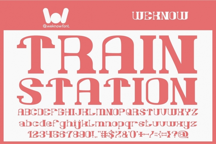 Train Station Font Download