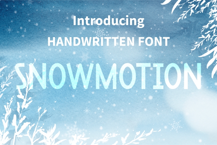 Snowmotion Font Download